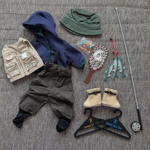 American Girl Fly Fishing Outfit